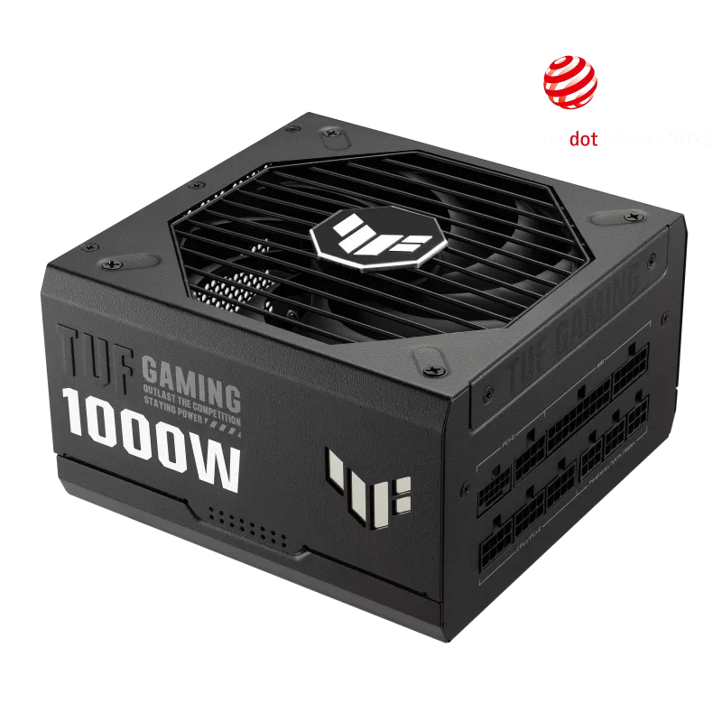 ASUS TUF Gaming 1000W ATX Power Supply Unit, 80 Plus Gold Certification, Fully Modular Black ASUS TUF Gaming 1000W ATX Power Supply Unit, 80 Plus Gold Certification, Fully Modular Black